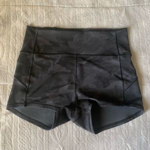 Lululemon in movement shorts